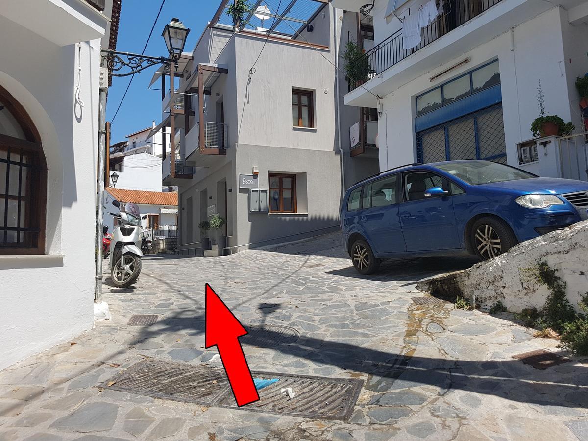 8Kto Hotel Skiathos Town Exterior photo